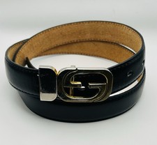GUCCI Vintage 90’s Tom Ford Reversible GG Buckle and Belt