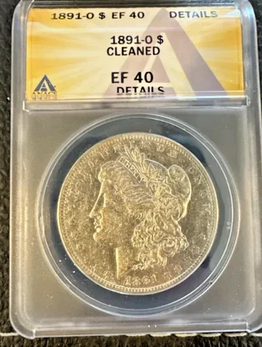 1891-O $1 Morgan Dollar - XF40 - ANACS