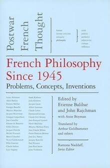 French Philosophy Since 1945 (New Press Postwar French T... | Buch | Zustand gut