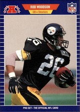 Rod Woodson 1989 Pro Set Card 354