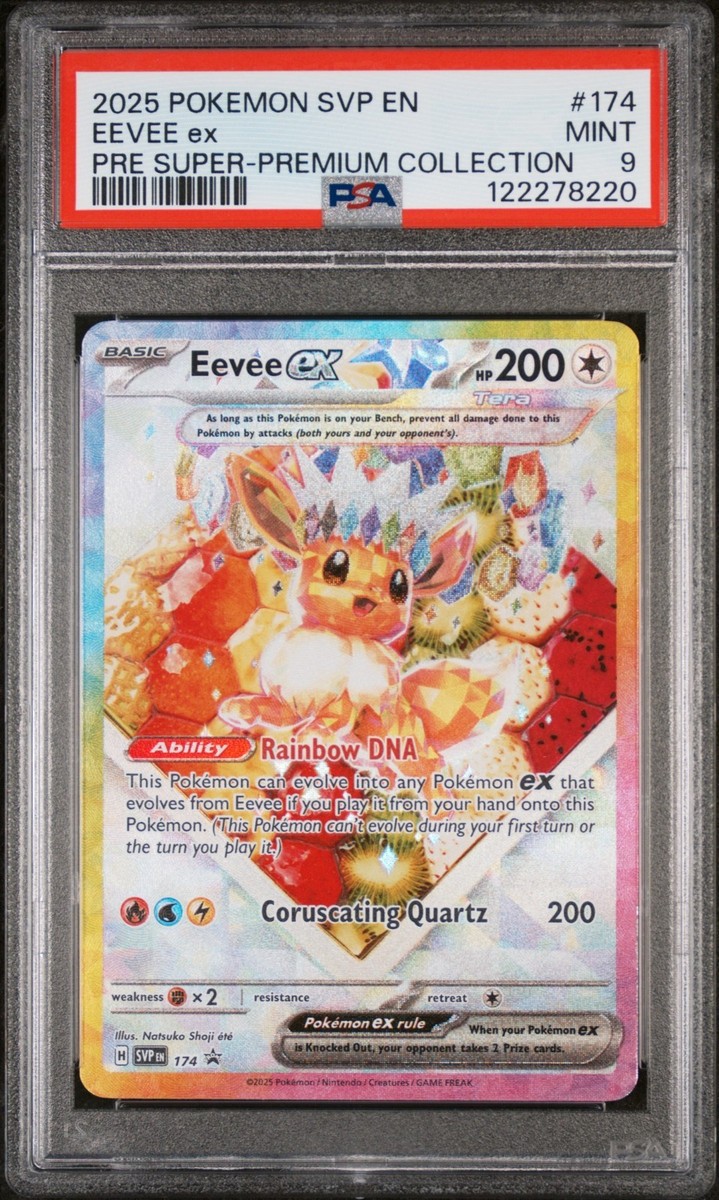 PSA 9 Pokemon Prismatic Evolutions Super Premium Collect #174