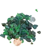 Bulk Green Sea Glass Lot, Small, Medium And Large Green Sea Glass 184