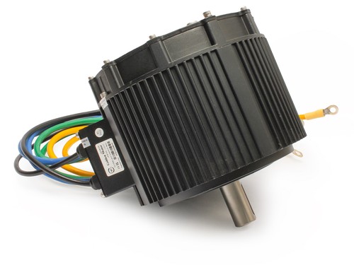 BLDC Motor - Brushless-DC Motor 10kW / 72V / Flüssigkeitsgekühlt, HPM10KL-72 - Bild 4 von 6