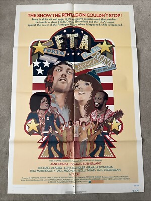 F.T.A. (1972) Original US One Sheet Movie Poster