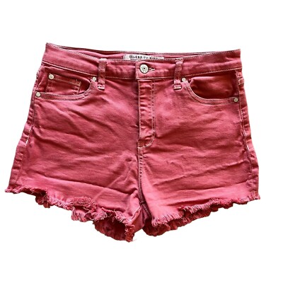 Celebrity Pink Distressed Jean Denim Shorts Size 9/29