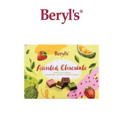 Beryl's Assorted Chocolate - Green Tea, Strawberry, Durian Flavour 100g