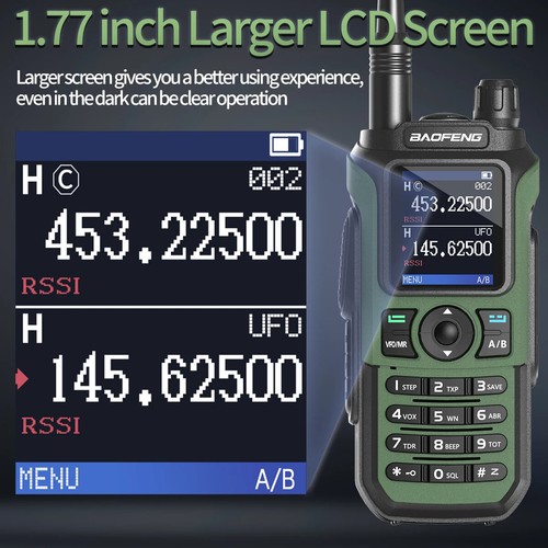 2PCS UV-21 Walkie Talkie Multi Band Wireless Copy Frequency Long Range 999CH AM - Zdjęcie 18 z 28