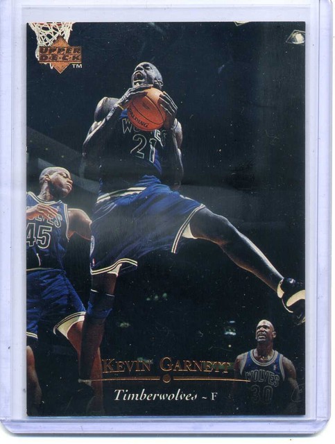 1995 96 UPPER DECK 273 KEVIN GARNETT ROOKIE CARD EBay