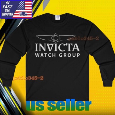 NEW SHIRT INVICTA WATCH LOGO LONG SLEEVE T-SHIRT UNISEX FUNNY SIZE S-5XL