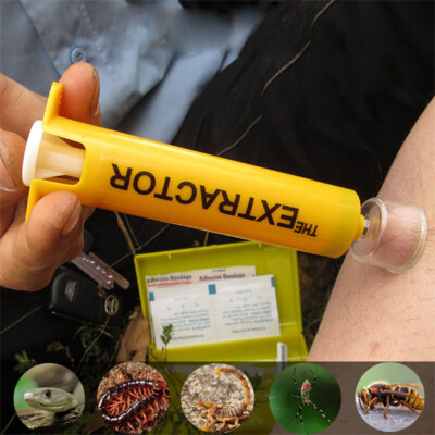 Outdoor Emergency Snake Insect Bite First Aid Kit Venomous Bee Bites Detox P-J0