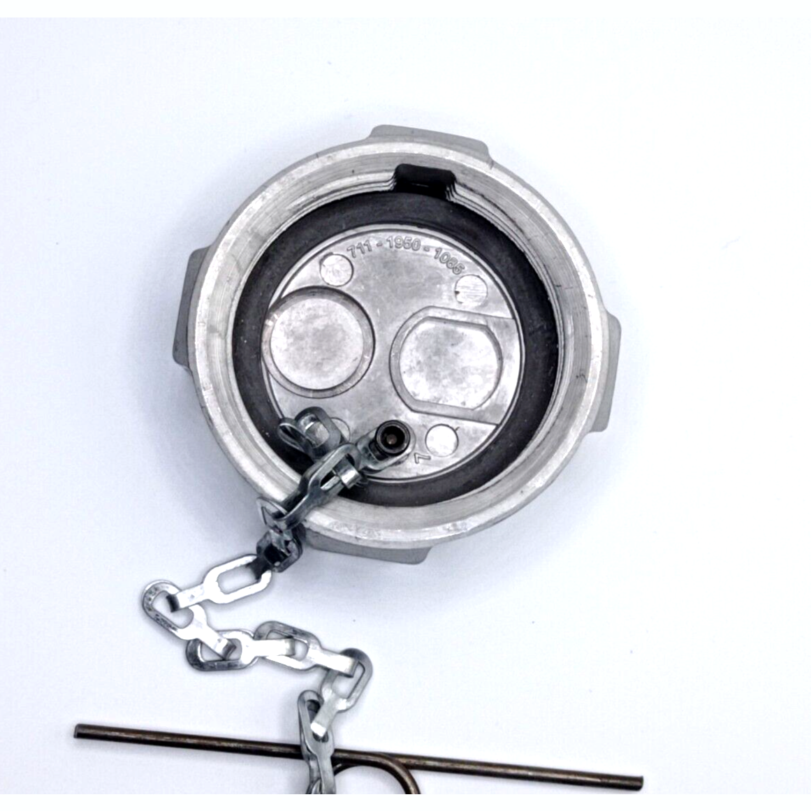 Freightliner M2 Fuel Cap Assy Alum 2 5/8" NonLocking & Chain