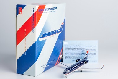 1:200 NG Models NG52050 US Airways Bombardier CRJ200LR N406AW Aircraft Model