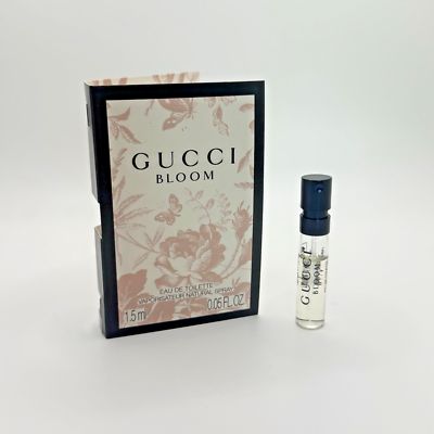 Gucci Bloom Eau De Toilette EDT SAMPLE Spray 0.05 Fl Oz 1.5ml | eBay