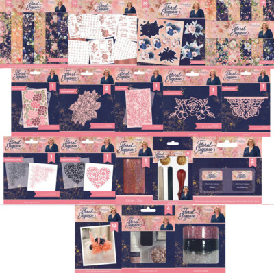 Sara Signature Collection Floral Elegance   Crafters Companion Schneide-Dies