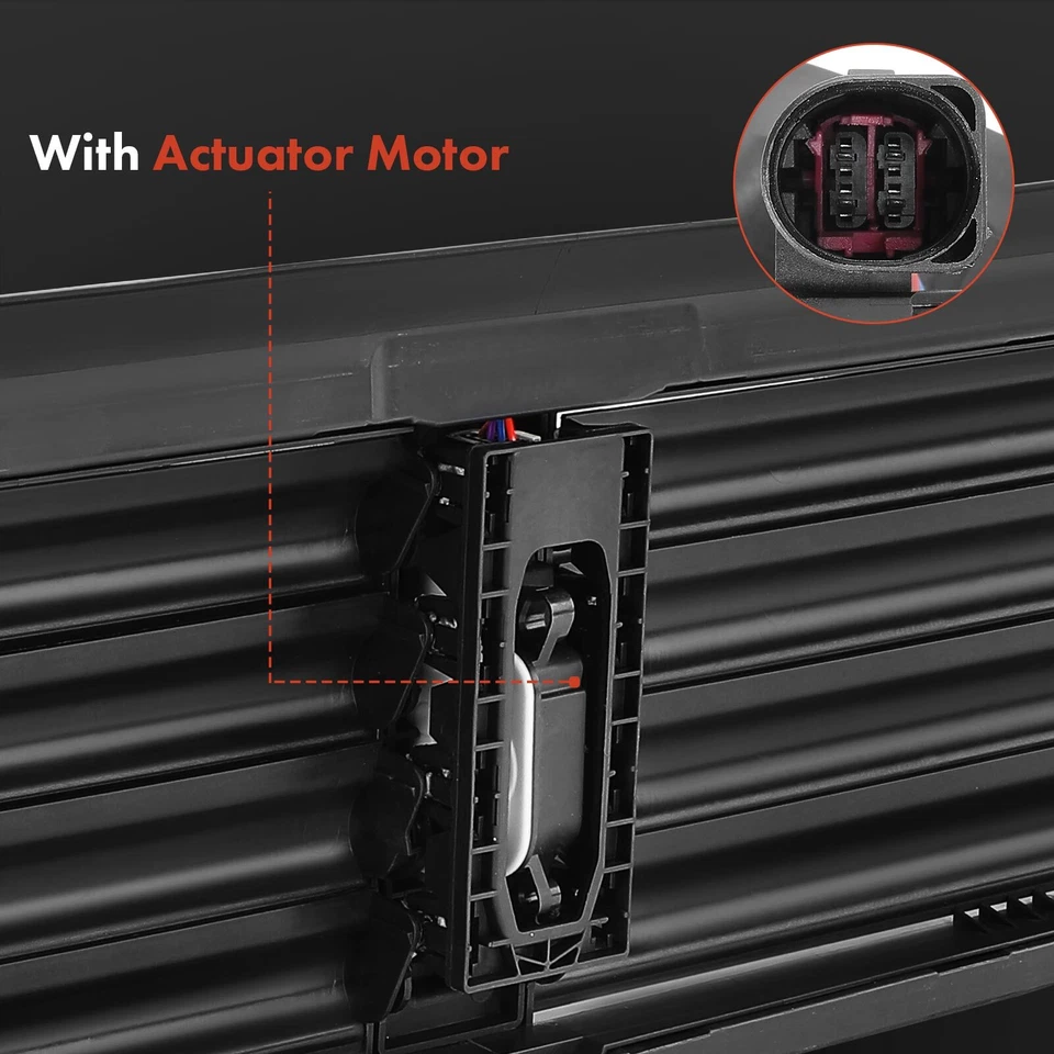 Air Shutter Assy 5C6122321A 5C6122321B 5C6122321 For Volkswagen 2015-2018 Jetta - Image 3 of 4