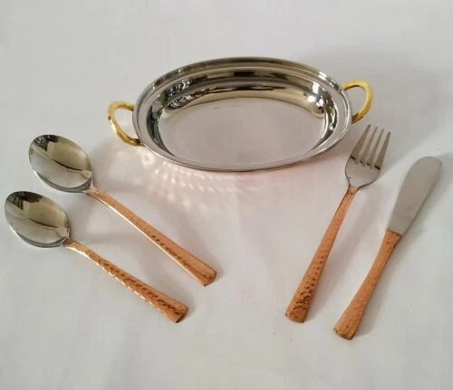 Vajilla Marrón Cobre Handmade cuencos