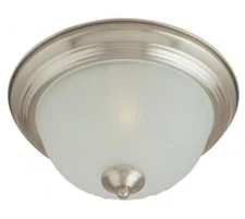 NEW Maxim Lighting M49471217 Flush Mount Ceiling Light - Satin Nickel 49471217