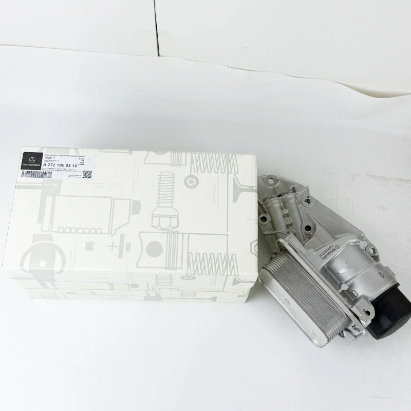 New For Mercedes Benz C E G ML S SLK-Class Oil Filter Housing W/Oil Cooler - Image 2 of 4