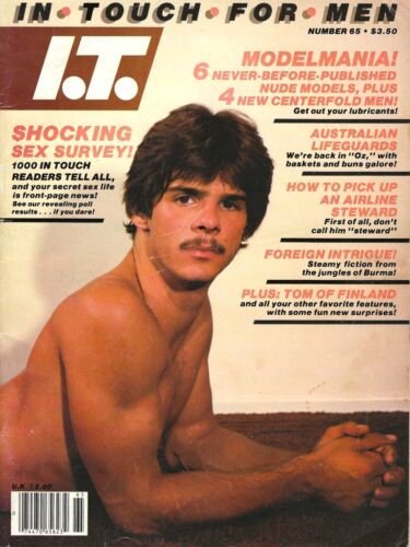 IN TOUCH FOR MEN Gay Magazine Issue 65 March 1982 - Afbeelding 1 van 1