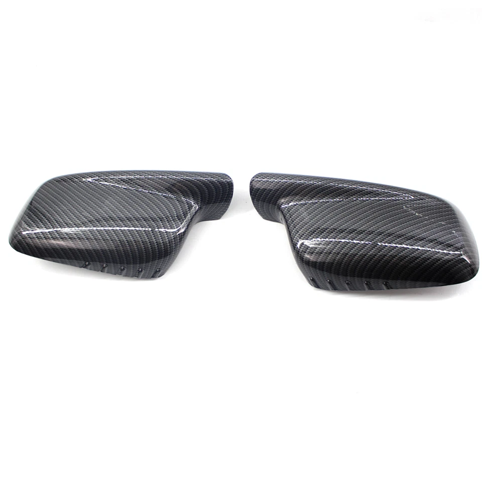 Carbon Fiber Mirror Cover For BMW E46 330Ci 325Ci E65 E66 750i 750Li 760i 760Li Foto 3 de 4