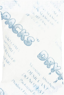 Food Grade Silica Gel Packets, 3g Moisture Absorbers for Food Preservation, 10 P