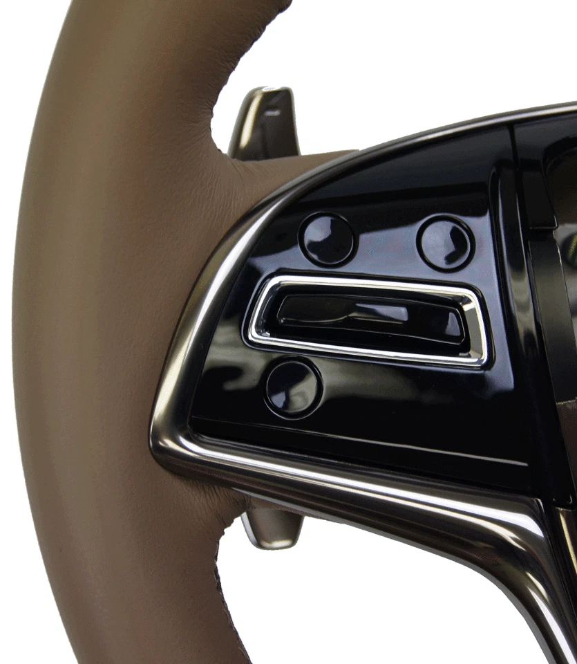 2015 Cadillac ATS Steering Wheel Med. Cashmere Leather New 23488521 23207586 - Image 2 of 4