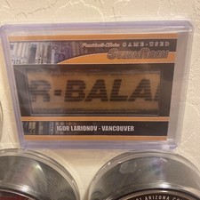 21/22 PRESIDENT'S CHOICE IGOR LARIONOV STICK RACK GAME STICK 5/10 Canucks