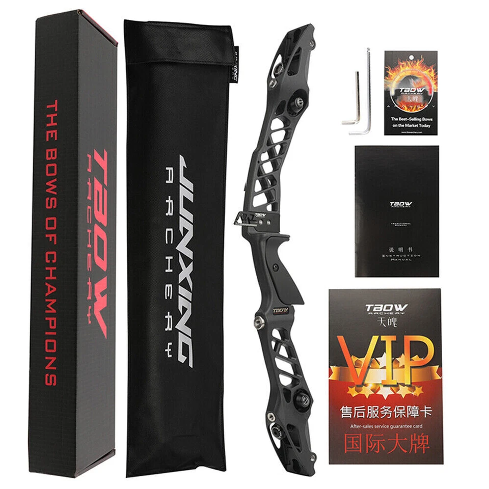 Archery 25" ILF Takedown Recurve Bow Riser Aluminum Shooting Competition Hunt H6 - Image 3 of 4