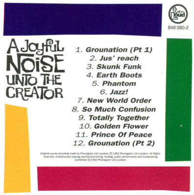 Galliano A Joyful Noise Unto The Creator CD, Album 1992 Acid Jazz