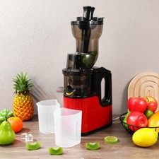 Slow Cold Press Juicer Masticating Juicer Makes Pulpy Juice Fruit DIY Ice Cream