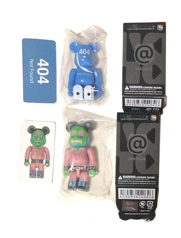 S48 Secret 404 NOT FOUND Will Sweeney 100% Bear Brick 2 Type S48 Secret 404 NOT FOUND Will Sweeney 100% Bear Brick 2 Type