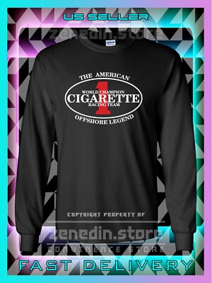 New Cigarette Racing Team Men's Long Sleeve T-Shirt American T-Shirt