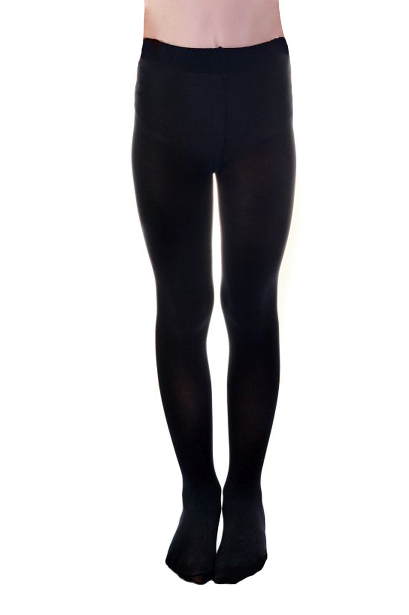 EVERSWE Girls Tights, Sei Opaque Footed Tights, Icrofiber Dance