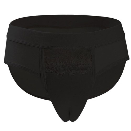 Men's Sexy Hiding Gaff Panty Shaping Brief Crossdressing Transgender Underwear v - Picture 9 of 17