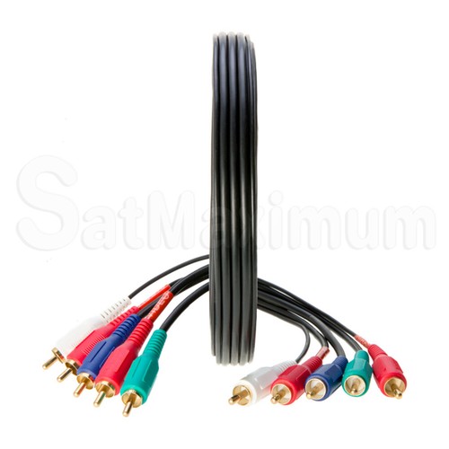 2RCA, 3RCA, 5RCA M/M Estéreo Audio/Video Cable TV DVD DVD Blu-ray PC Paquete múltiple - LOTE - Imagen 12 de 30