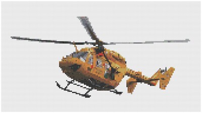 Stickmuster Von Florashell - Rettungshubschrauber