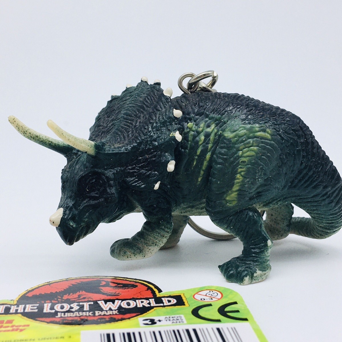 JURASSIC PARK LOST WORLD Vintage Figure 2 Keychain Set Japan 1997