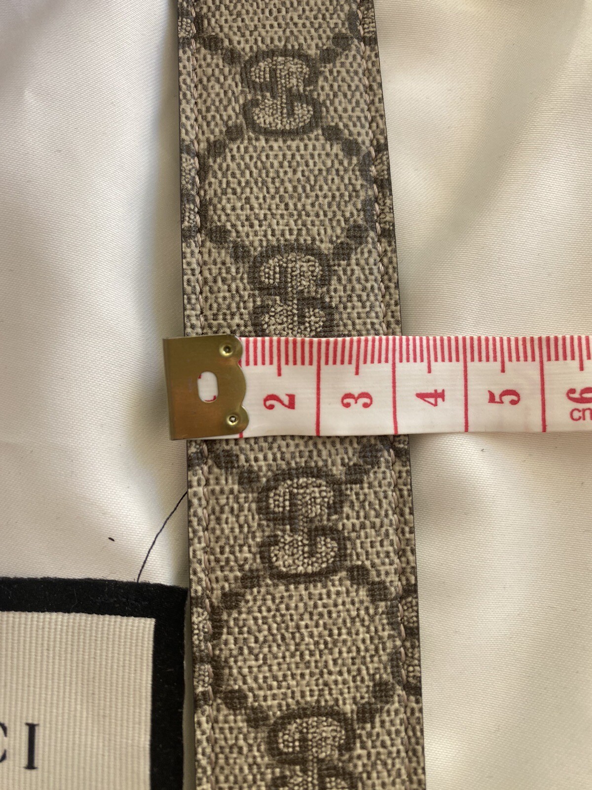 Women’s Gucci belt, Famous GG monogram, 90cm,Brown, Great Condition