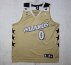Vintage Washington Wizards Gilbert Arenas #0 Adidas NBA Sewn Jersey Size XL +2