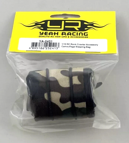 YEAH RACING ACCESSORI RC SACCO A PELO MIMETICO JEEP E CRAWLER 1/10 ART YA-0451 - Foto 2 di 2