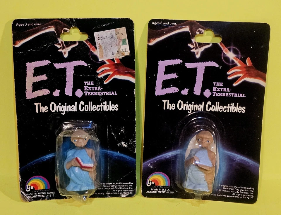 De colección E.T. Lote de figuras ~ Figura alienígena ¡LOTE VARIANTE! ~ 1 de cada uno!  Lote LJN ET 1982 Foto 2 de 4