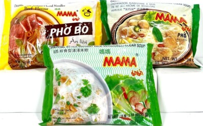 Mama Instant Noodles Variety Pack 1.94 oz x 30 Packs 10 of Each