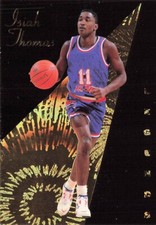 Isiah Thomas Legends Gold Standard 1994-95 Basketball Card #L1