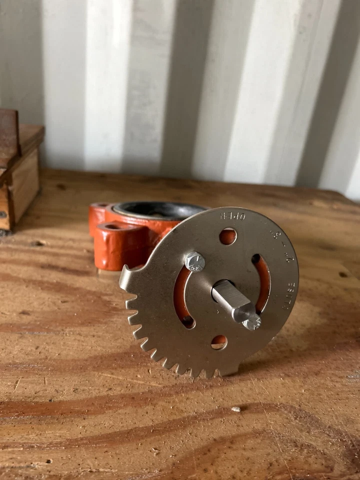 3” Cast Iron Lug Style Butterfly Valve (With Handle) - Image 4 of 4