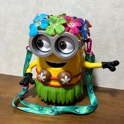 USJ Minion Hawaiian Hula Dancer Popcorn Bucket Minions Universal