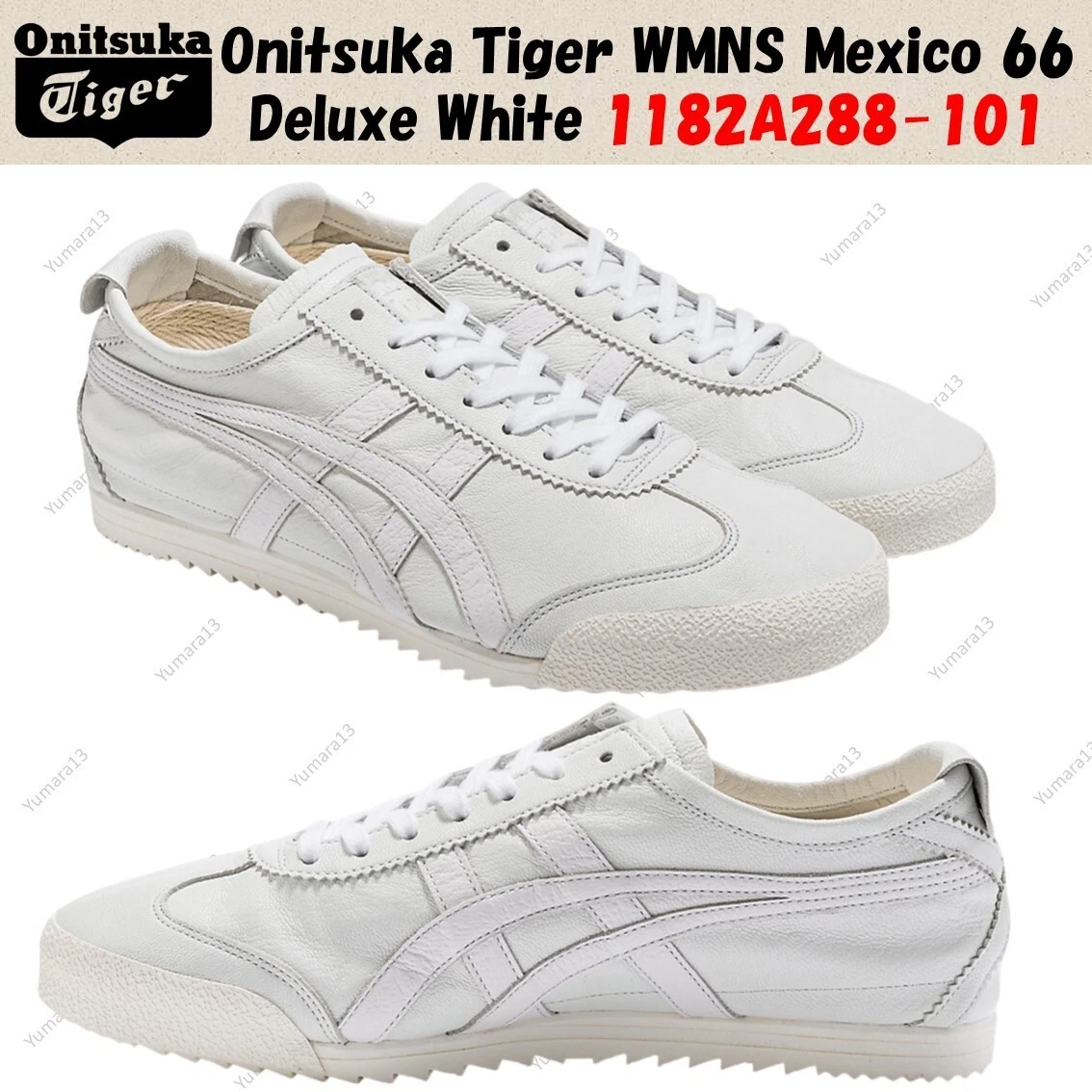Onitsuka Tiger WMNS Mexico 66 Deluxe White 1182A288-101 Women's