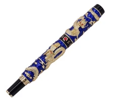 Jinhao Metal Calligraphy Pen Fountain Pen Vintage Double Dragon / Phoenix Gift