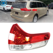For 2011 12 2013 2014 Toyota Sienna Outer Tail Light Brake Lamp Right Passenger