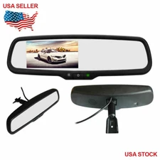 Car Rear View 4.3" LCD OEM Mirror Monitor For Backup Camera Parking Reverse