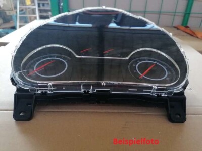 Tachometer / Kombiinstrument (Neuteil) Glas und Gehäuseschaden 39085469